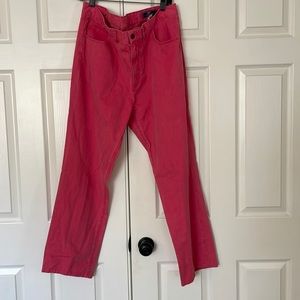 Vineyard Vines Nantucket red pima cotton pants. Straight leg
